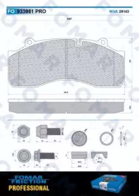 FOMAR FRICTION FO 933981